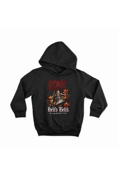 fame-stoned  Acdc Özel Tasarım Kapüşonlu Unisex Sweatshirt