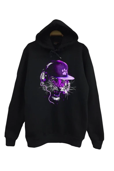 fame-stoned  Aslan Dj Baskılı Çocuk Sweatshirt