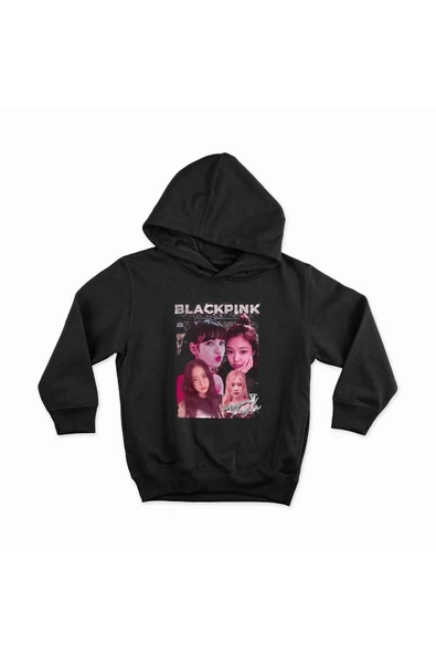 fame-stoned  Blackpink ( Kpop , Black Pink ) Özel Tasarım Kapüşonlu Unisex Sweatshirt ürün görseli