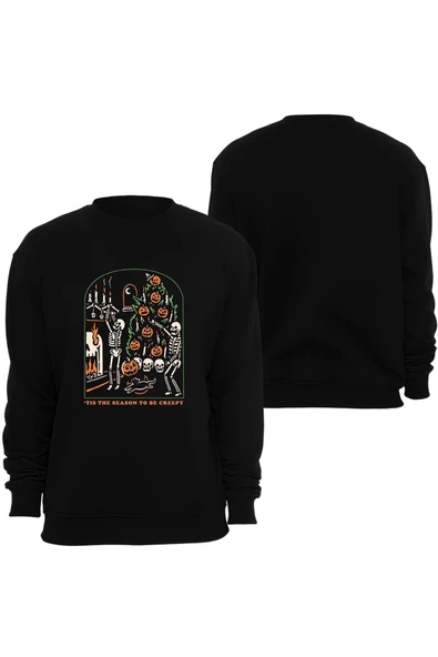 fame-stoned  Halloween ( Cadılar Bayramı ) Baskılı Sweatshirt ürün görseli