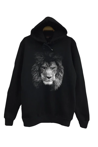 fame-stoned  Aslan Baskılı Sweatshirt