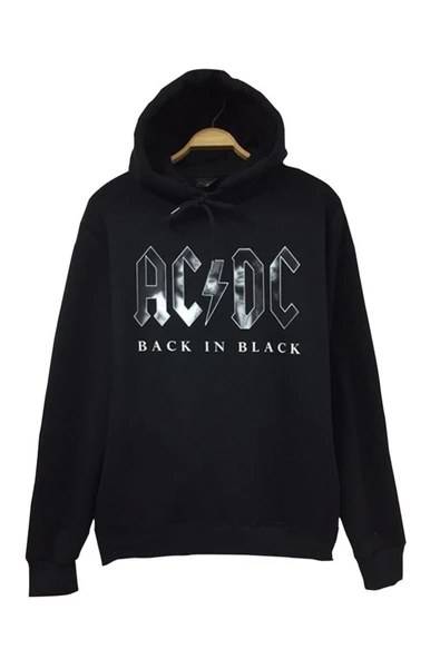 fame-stoned  Acdc Kapüşonlu Sweatshirt