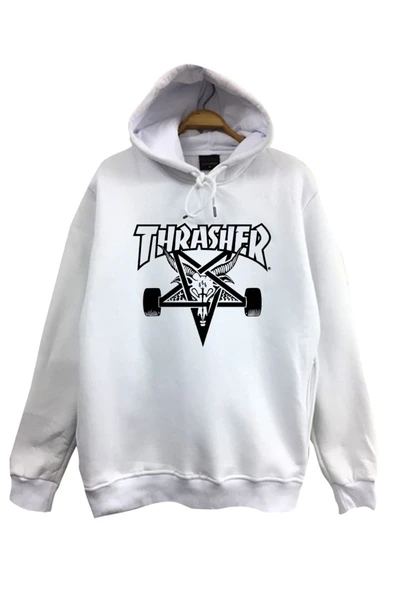 fame-stoned  Thrasher Baskılı Sweatshirt ürün görseli