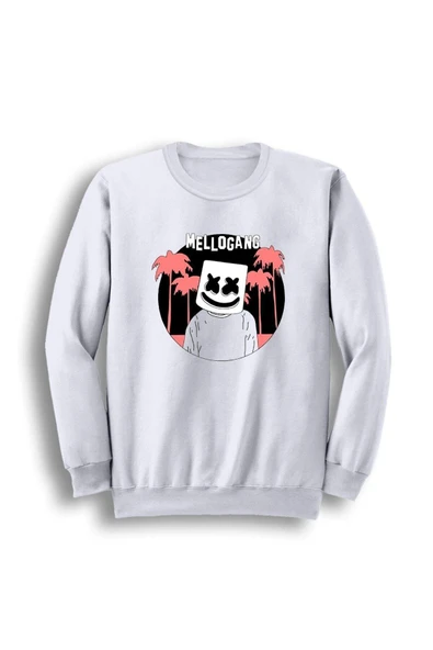 fame-stoned Marshmello Baskılı Sweatshirt ürün görseli 1