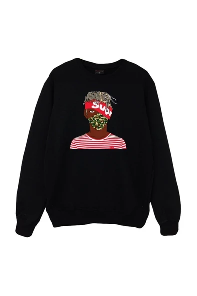 fame-stoned  Astraworld Travis Scott Baskılı Sweatshirt