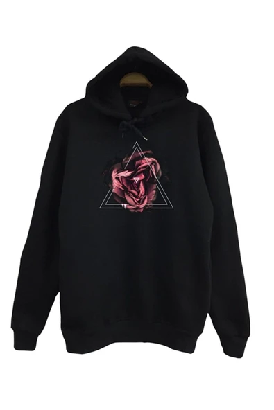 fame-stoned  Rose Kapüşonlu Sweatshirt ürün görseli