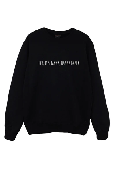 fame-stoned  13 Reasons Why Baskılı Sweatshirt - 3