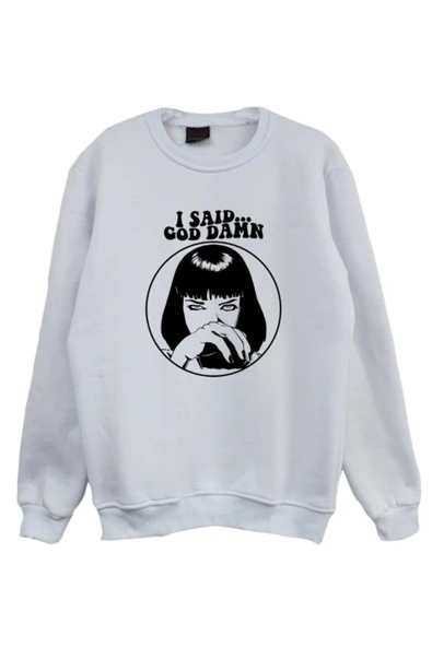 fame-stoned Stoned Pulp Fiction Sweatshirt ürün görseli