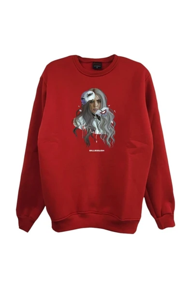 fame-stoned Billie Eilish Baskılı Sweatshirt ürün görseli 1