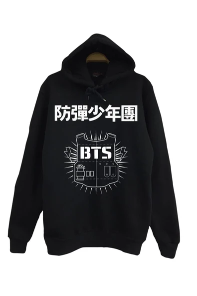 fame-stoned  Bts Kapüşonlu Sweatshirt ürün görseli 1