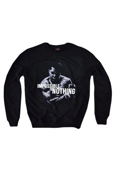 fame-stoned Muhammed Ali Baskılı Sweatshirt ürün görseli 1