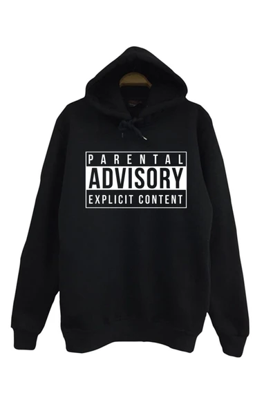 fame-stoned  Parental Advısory Baskılı Sweatshirt