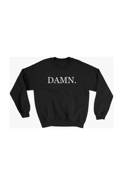 fame-stoned Damn Baskılı Sweatshirt ürün görseli