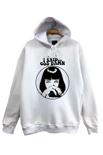 fame-stoned  Stoned Pulp Fiction Kapüşonlu Sweatshirt ürün görseli