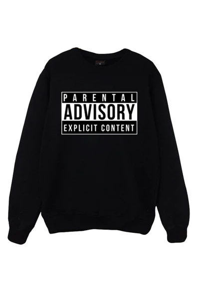 fame-stoned Parental Advısory Baskılı Sweatshirt ürün görseli