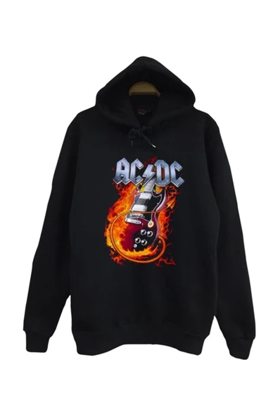 fame-stoned  Acdc Kapüşonlu Sweatshirt