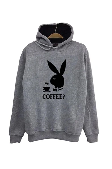 fame-stoned  Unisex Gri Baskılı Sweatshirt ürün görseli