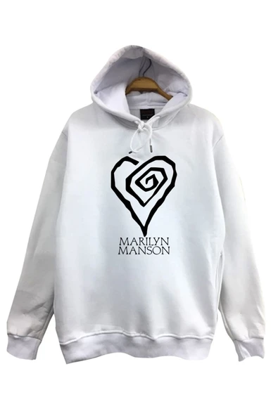 fame-stoned  Marilyn Manson Baskılı Sweatshirt ürün görseli