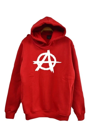 fame-stoned  Anarchy Baskılı Sweatshirt - 3