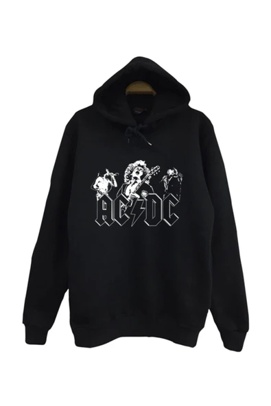 fame-stoned  Acdc Kapüşonlu Sweatshirt ürün görseli
