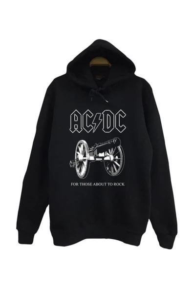 fame-stoned  Acdc Kapüşonlu Sweatshirt ürün görseli 1