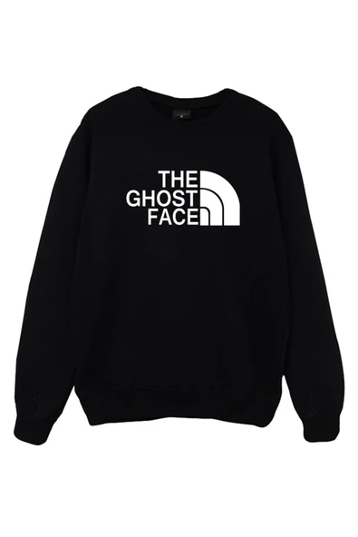 fame-stoned The Ghost Face Baskılı Sweatshirt ürün görseli 1