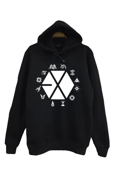 fame-stoned  Exo Baskılı Sweatshirt ürün görseli