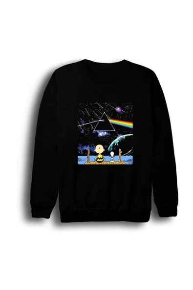 fame-stoned Pink Floyd Baskılı Sweatshirt ürün görseli 1