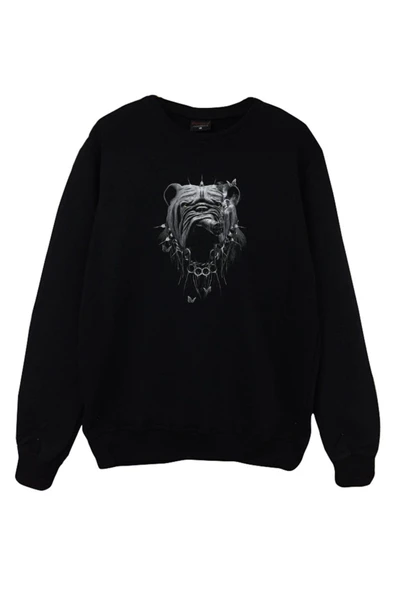 fame-stoned Pitbull Baskılı Sweatshirt ürün görseli