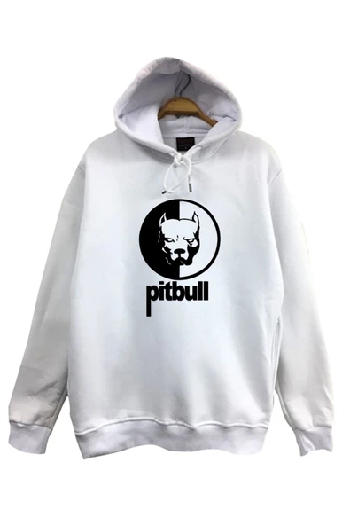 fame-stoned  Pitbull Baskılı Sweatshirt