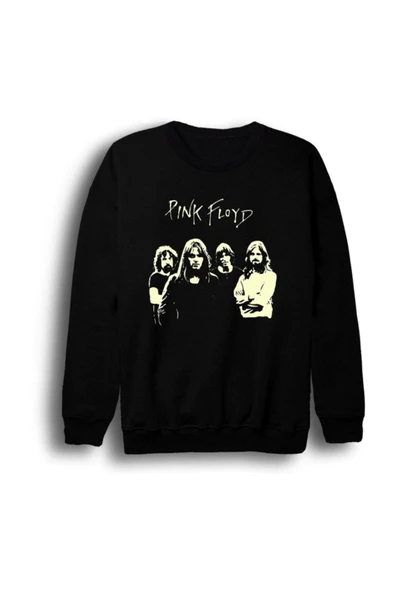 fame-stoned  Pink Floyd Baskılı Sweatshirt