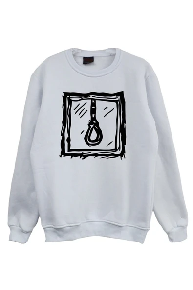 fame-stoned  Lıl Peep Baskılı Sweatshirt - 2