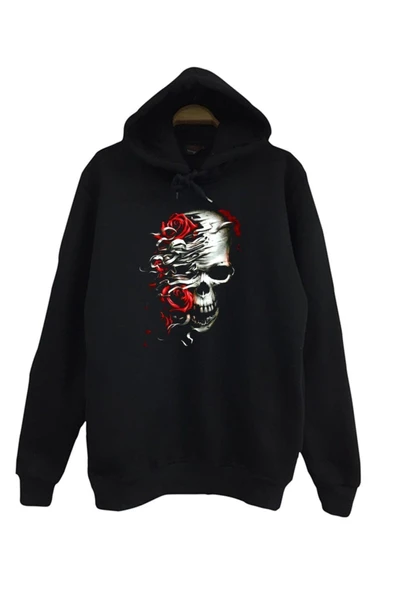 fame-stoned  Kurukafa Skull Baskılı Sweatshirt ürün görseli