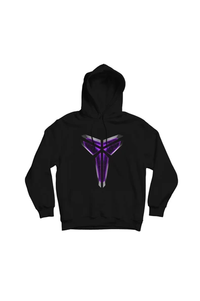 fame-stoned  Kobe Bryant Baskılı Kapşonlu Sweatshirt