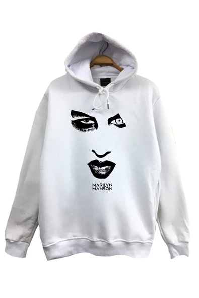 fame-stoned  Marilyn Manson Baskılı Sweatshirt ürün görseli