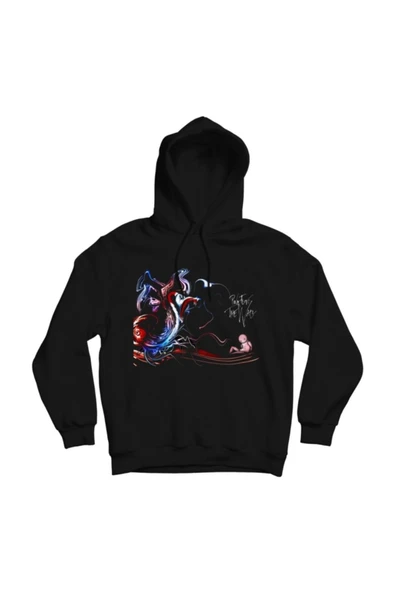 fame-stoned  Pink Floyd Baskılı Kapşonlu Sweatshirt ürün görseli