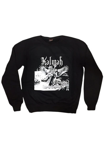 fame-stoned Kalmah Baskılı Sweatshirt ürün görseli 1