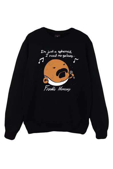 fame-stoned  Queen Baskılı Sweatshirt ürün görseli