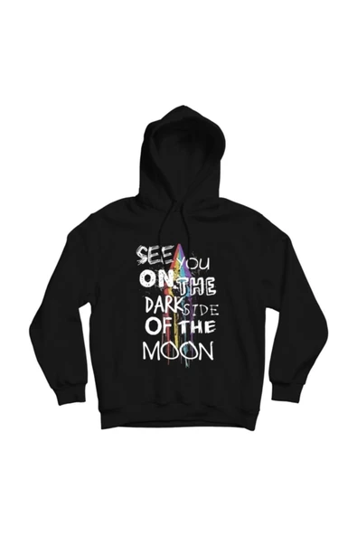 fame-stoned  Pink Floyd Baskılı Kapşonlu Sweatshirt ürün görseli