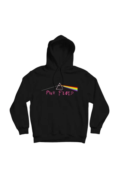 fame-stoned  Pink Floyd Baskılı Kapşonlu Sweatshirt ürün görseli 1