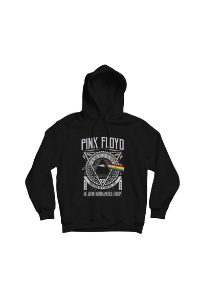 fame-stoned  Pink Floyd Baskılı Kapşonlu Sweatshirt ürün görseli