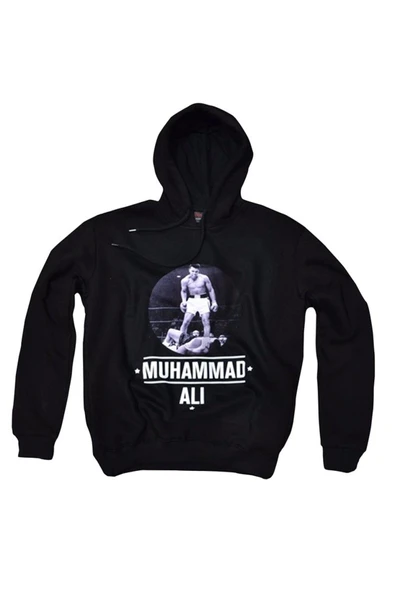fame-stoned  Muhammed Ali Baskılı Sweatshirt