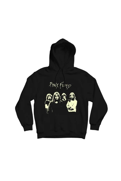 fame-stoned  Pink Floyd Baskılı Kapşonlu Sweatshirt - 1