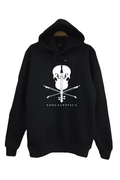 fame-stoned  Apocalptica Baskılı Sweatshirt