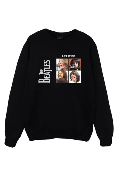 fame-stoned The Beatles Baskılı Sweatshirt ürün görseli