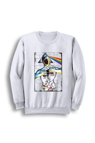fame-stoned  Pink Floyd Baskılı Sweatshirt ürün görseli