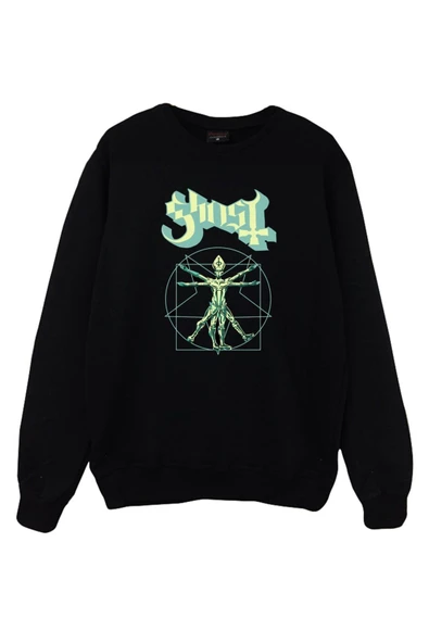 fame-stoned  Ghost Baskılı Sweatshirt ürün görseli 1