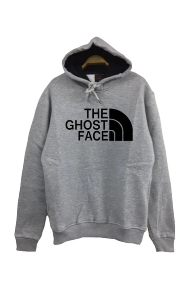 fame-stoned  The Ghost Face Baskılı Sweatshirt - 6