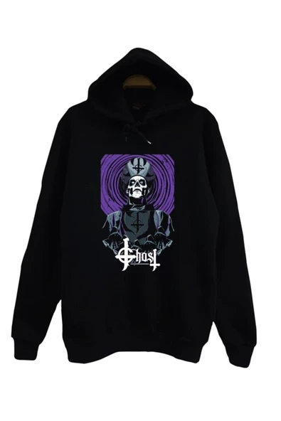 fame-stoned  Ghost Baskılı Sweatshirt