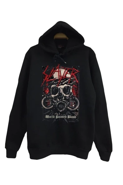 fame-stoned  Slayer Baskılı Sweatshirt ürün görseli